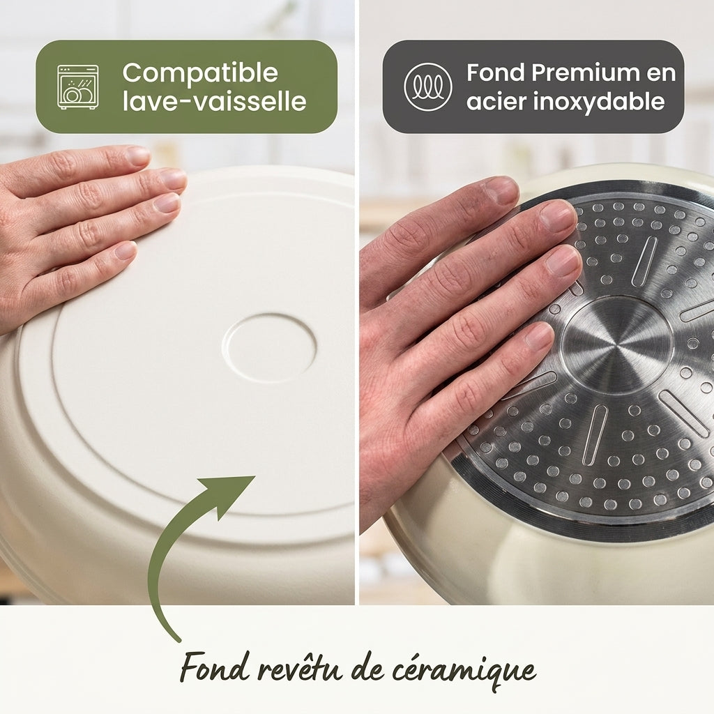 Poêle à frire en céramique